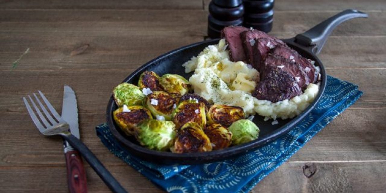 Venison Steaks with Lemon and Herb Seasoning