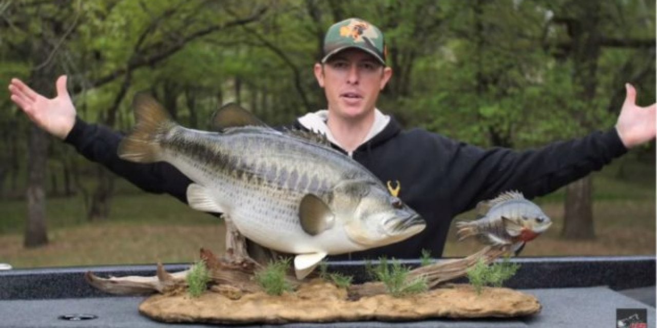 Video: Check Out Lake Fork Guy’s Epic Personal-Best Replica Bass Mount