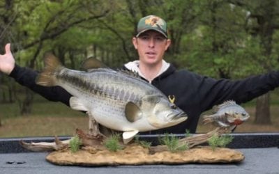 Video: Check Out Lake Fork Guy’s Epic Personal-Best Replica Bass Mount