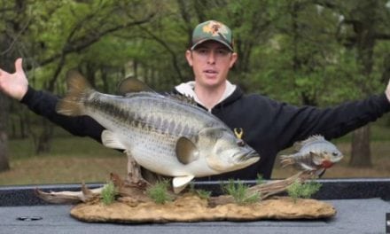 Video: Check Out Lake Fork Guy’s Epic Personal-Best Replica Bass Mount