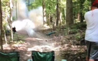 Video: Tannerite Shooting Gone Wrong