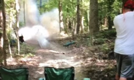 Video: Tannerite Shooting Gone Wrong