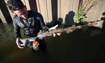 Video: Watch These Scuba Divers Find a Long-Lost Rifle in a Georgia River
