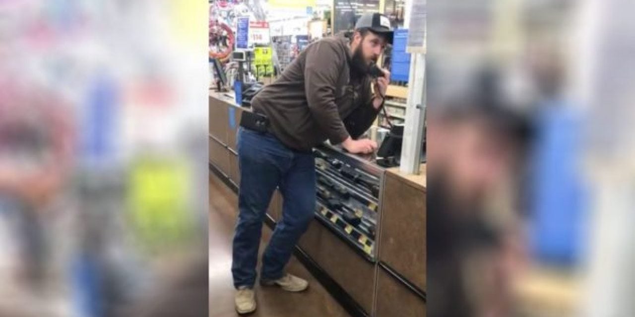 Walmart Customer Takes Matters into His Own Hands