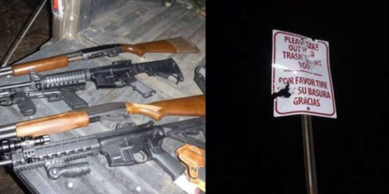 Washington Fish and Wildlife Officers Caught Three Sign Shooters Red-Handed