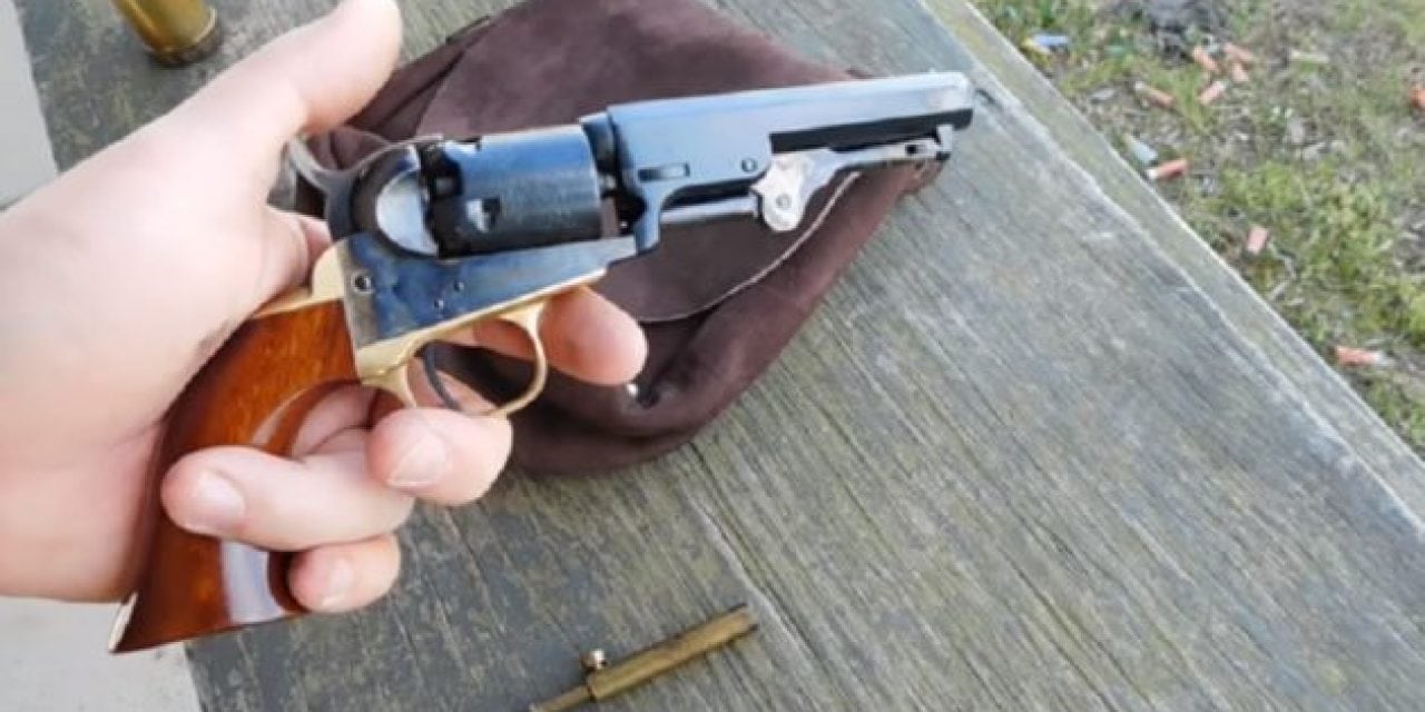 Watch the Old School 1849 Colt Pocket Revolver in Action