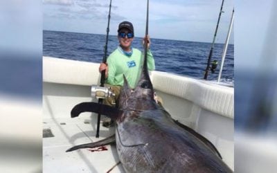 600-Pound Swordfish Caught of the Coast of Islamorada