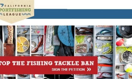 Californian anglers warned: Lead ban battle not over yet