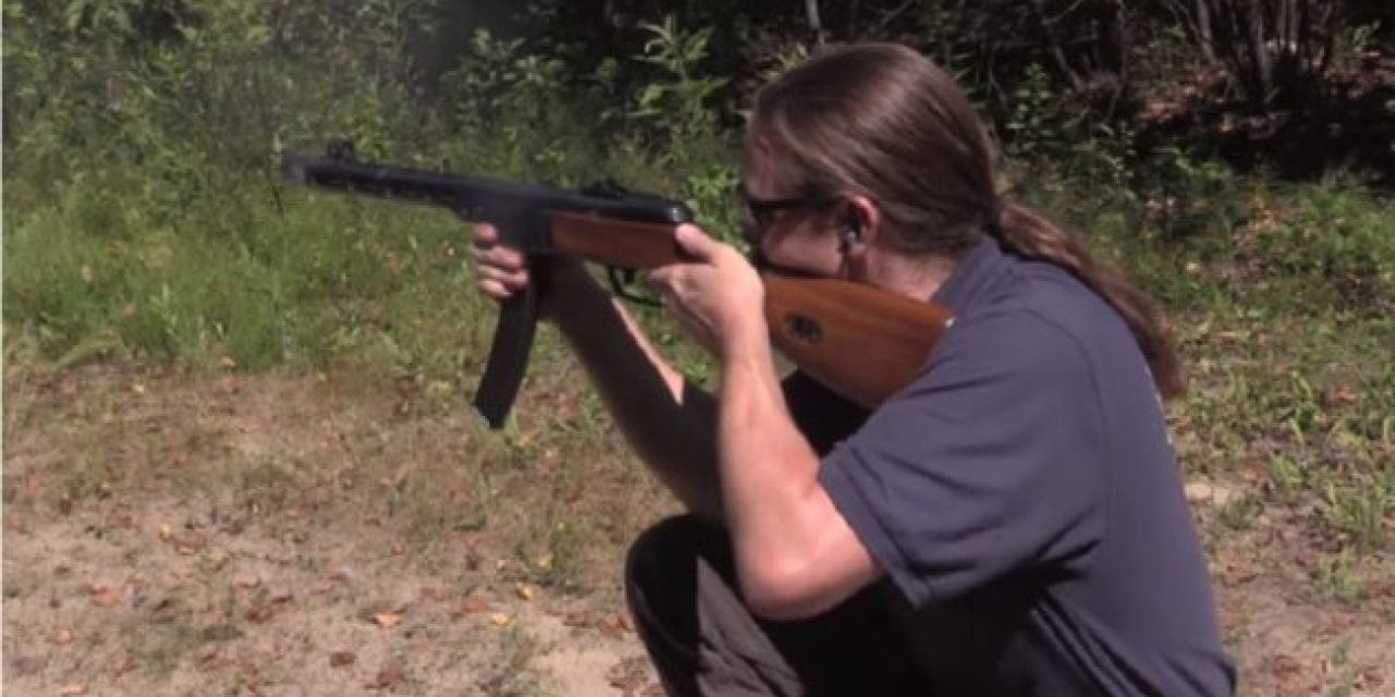 Firing the Historical PPSh-41 Burp Gun