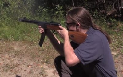 Firing the Historical PPSh-41 Burp Gun