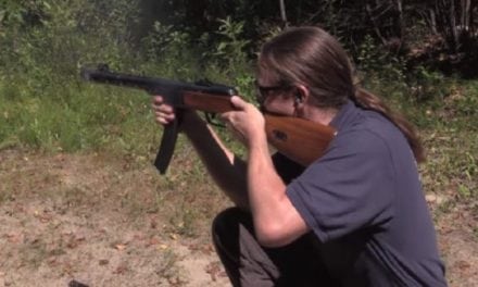 Firing the Historical PPSh-41 Burp Gun