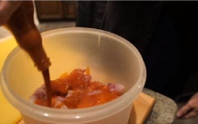 How to Make White Bass Hot Wings