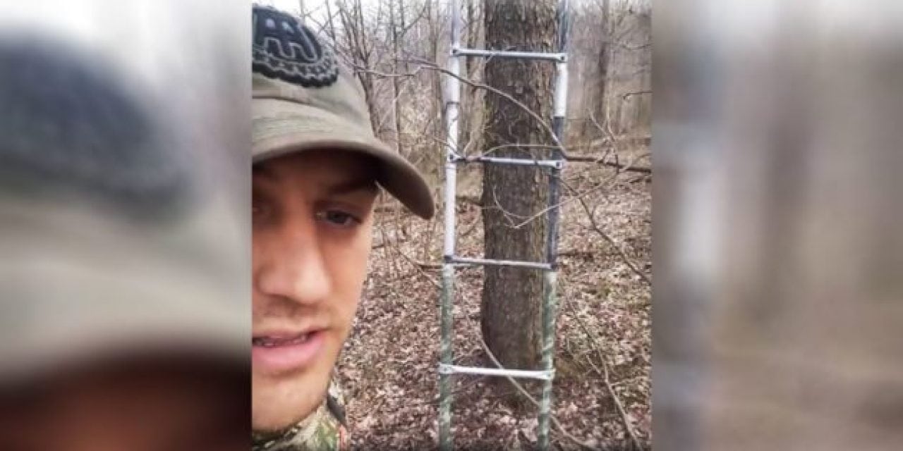 Hunter Finds His Stolen Ladder on Private Property While Turkey Hunting