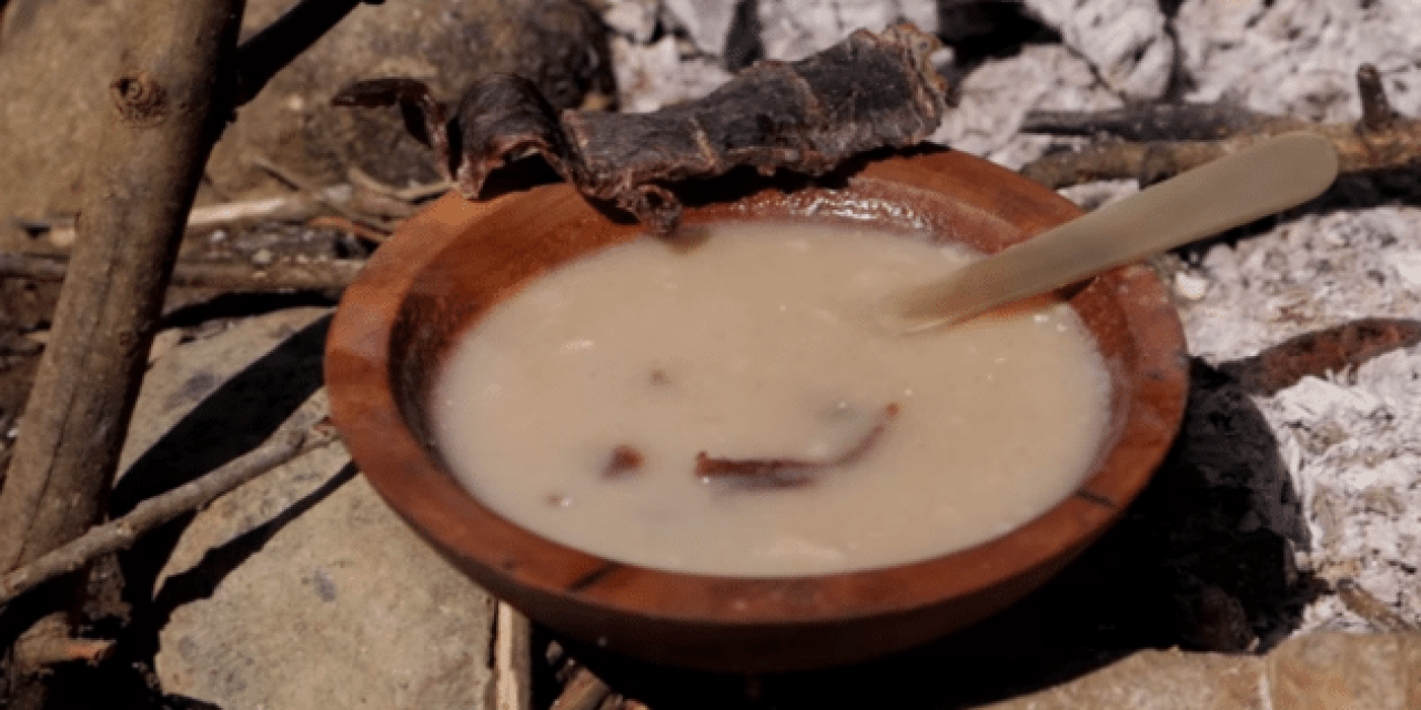 Make Great Bison Soup in the Backcountry with Only a Few Ingredients