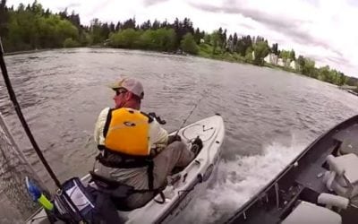 Video: Exactly Why Kayak Fishermen Need to Be Alert