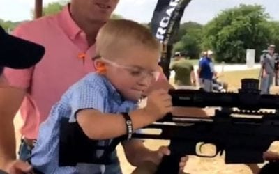 4-Year-Old Boy Shoots Rifle Like a Boss