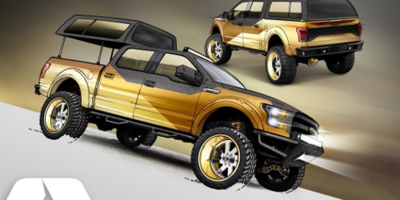 A.R.E. ACCESSORIES OUTFITS 2016 FORD F-150 PROJECT TRUCK WITH GOLD STANDARD UPGRADES