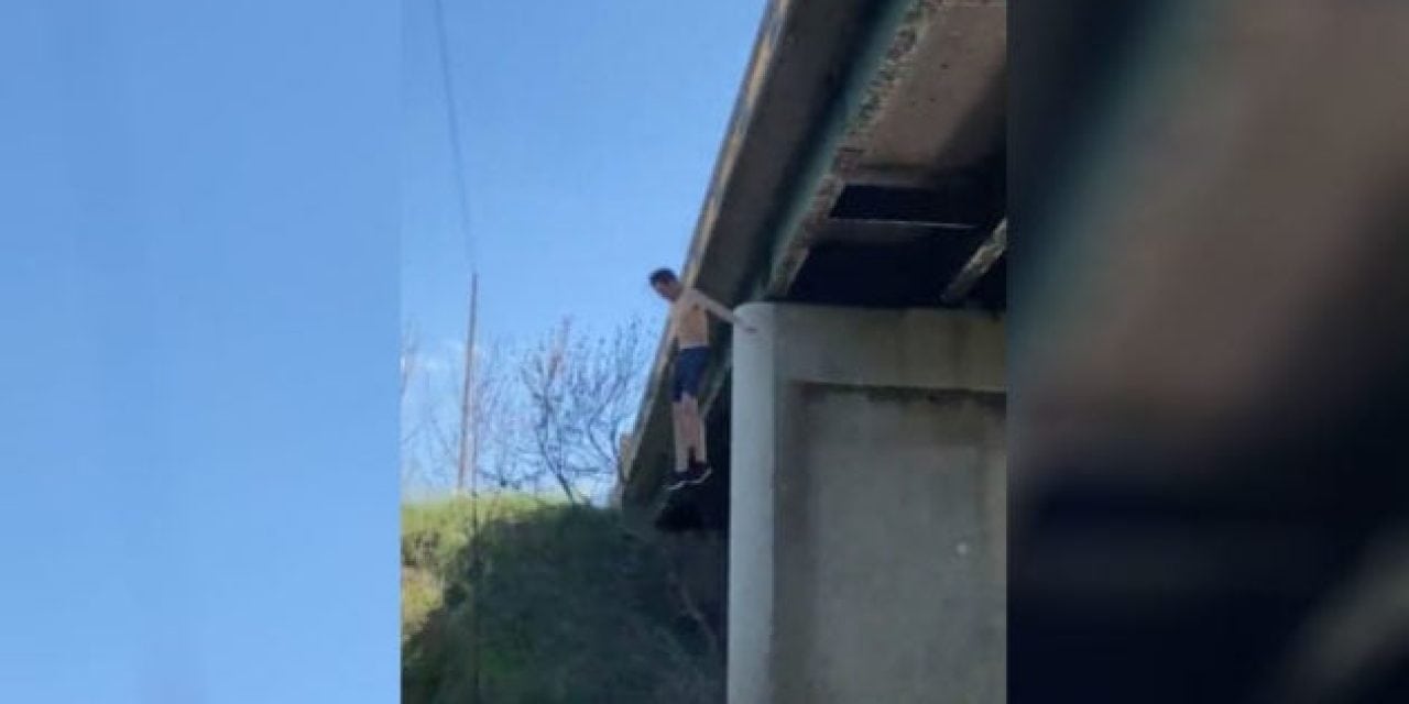 Check Out What This Kid Comes Up With After Jumping From Bridge