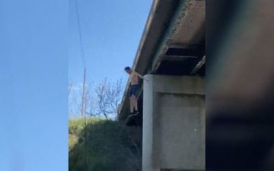Check Out What This Kid Comes Up With After Jumping From Bridge