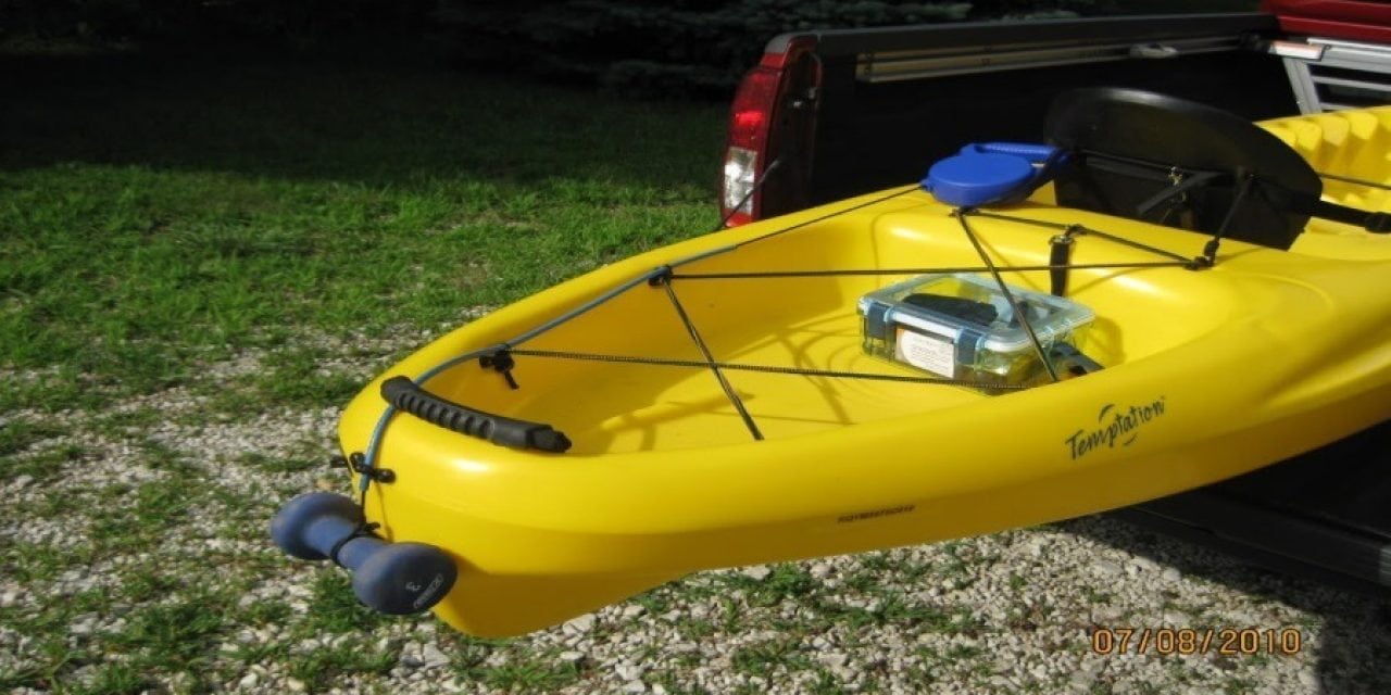 DIY Kayak Fishing Anchor Using Retractable Dog Leash