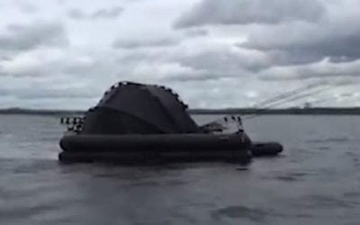 Is That a Floating Campsite? It Sure is…