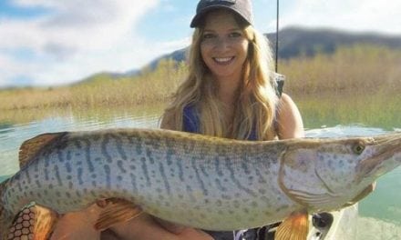 Pics: Erin Howard Lands a Memorable Tiger Muskie From Her Kayak