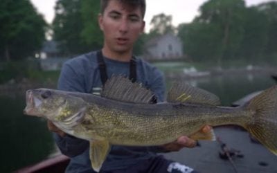 Video: apbassing Unexpectedly Catches a Double-Tagged Walleye