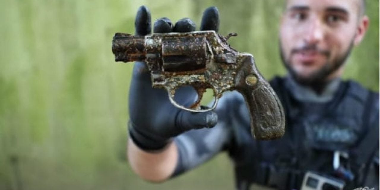 Video: Brandon Jordan Finds Another Long-Lost Handgun in an Urban Georgia Canal