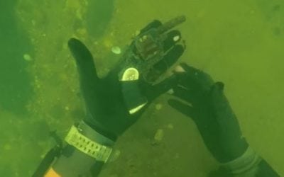 Video: Diver Finds a Tiny Ditched Revolver at the Bottom of a Georgia River
