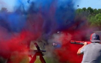 Video: How Many Cans of Spray Paint Will a Shotgun Shoot Through?