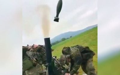 Video: Mortar Firing Fail of the Day