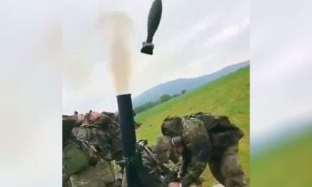 Video: Mortar Firing Fail of the Day