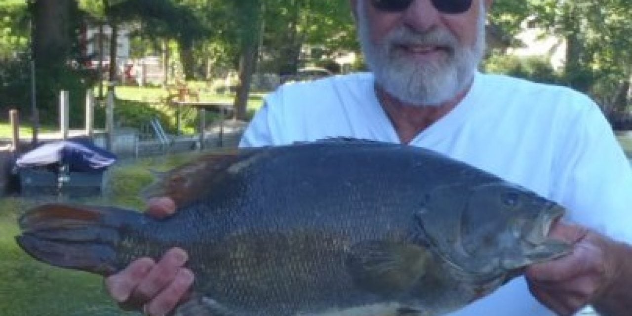 Weighs 9.98 Pound Michigan Smallmouth Record