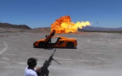 Can This Guy Shoot a .50-Cal Through a $250,000 Sports Car Without Damaging It?