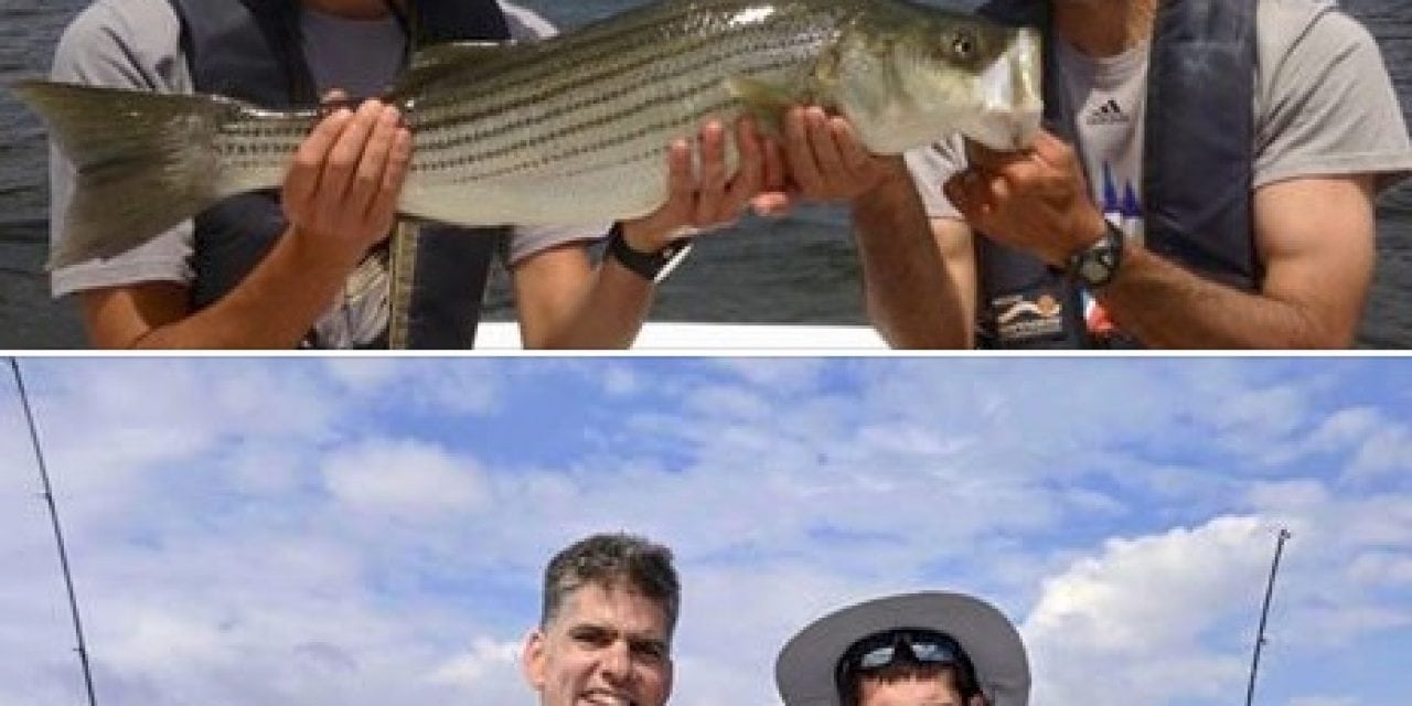 Father & Son Enjoy the Chesapeake Bay – July 4th