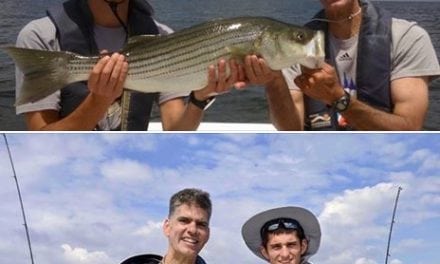 Father & Son Enjoy the Chesapeake Bay – July 4th