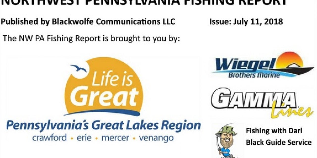 NW PA Fishing Report For Early July 2018