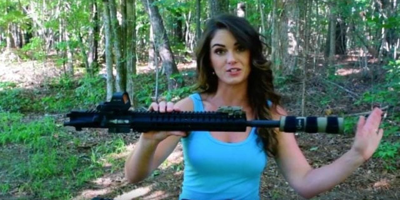 Sportswoman Courtney Uses a CMMG 22LR Upper for a Genius 3-Gun Training Adjustment