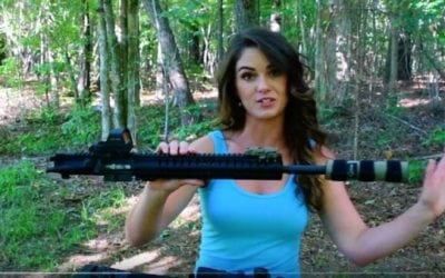 Sportswoman Courtney Uses a CMMG 22LR Upper for a Genius 3-Gun Training Adjustment