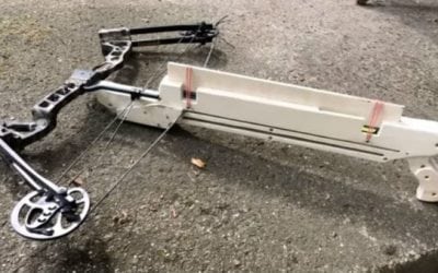 Video: Joerg Sprave Builds ‘From Dusk Till Dawn’s’ Pump-Action Crossbow in Real Life!