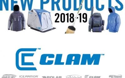 Clam Outdoors Launches New 2018-19 Ice Fishing Products!