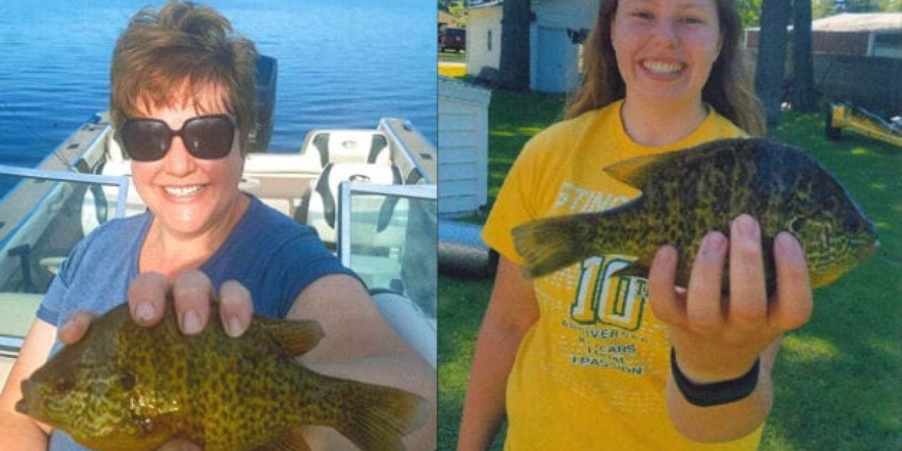 Mother Tops Daughter With New Pumpkinseed Record