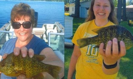 Mother Tops Daughter With New Pumpkinseed Record