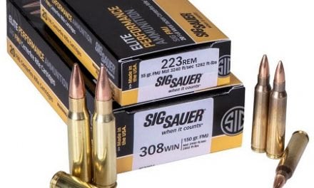 SIG SAUER: New 223 Rem and 308 Win SIG FMJ Rifle Ammunition