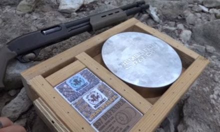 Video: Demolition Ranch Pits Awesome Custom Shotgun Shells Against a Solid Steel Disc