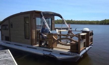 You Have to See This Amazing Tiny House Boat