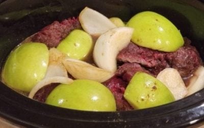 It Will Taste Like Fall With This Slow Cooker Apple Venison Tenderloin Recipe