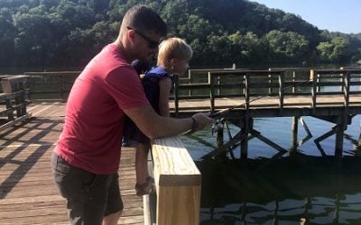 USA, UAW Host Youth Fishing Event to Dedicate Piers at Wolftever Creek Boat Ramp on Chickamauga Lake