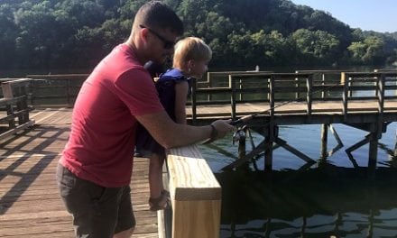 USA, UAW Host Youth Fishing Event to Dedicate Piers at Wolftever Creek Boat Ramp on Chickamauga Lake