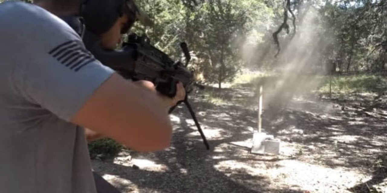 Video: Demolition Ranch Tries to Saw With M249 SAW